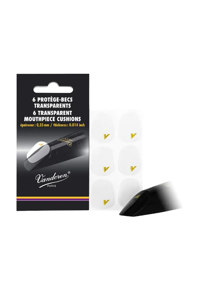 Vandoren Mouthpiece Patch 0.35mm Clear Thin