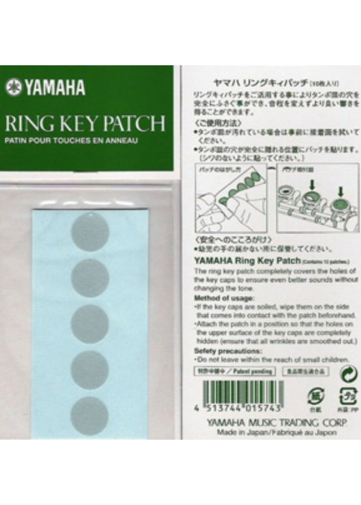 Yamaha Ring Key Patch For Flute