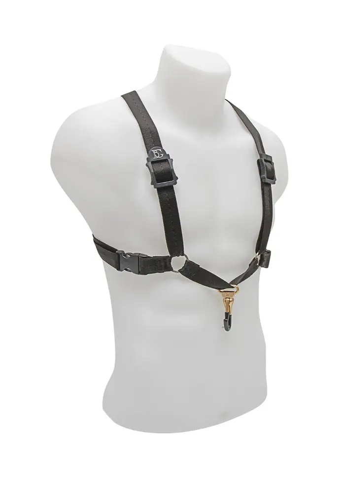 BG France Men's Sax Harness XL Metal Snap Hook