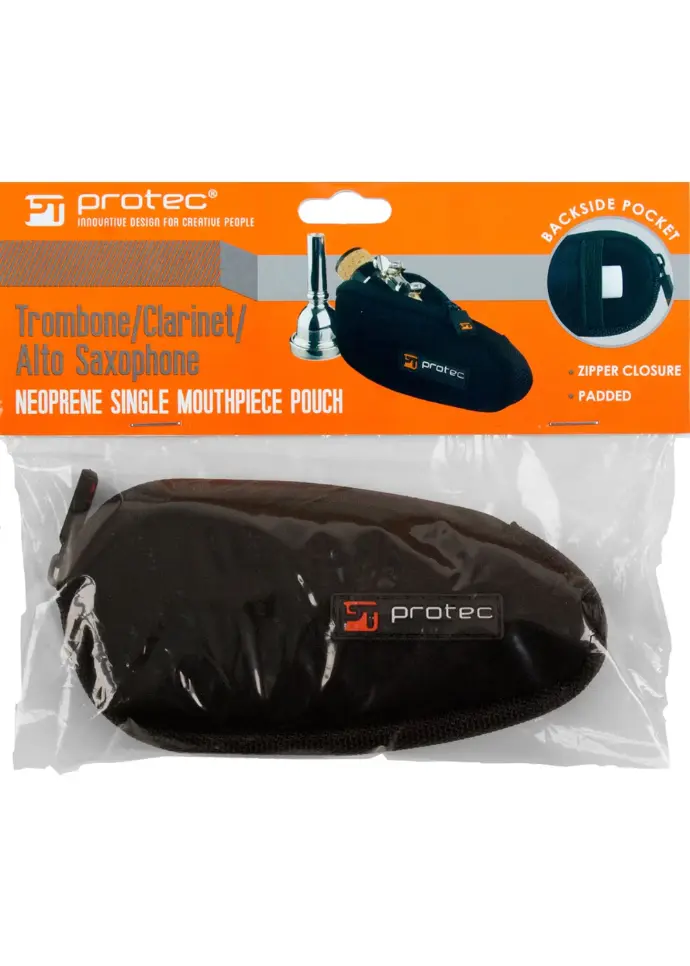 Protec Neoprene Mouthpiece Pouch - Alto Sax / Trombone - Single - N264