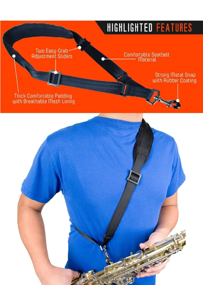 Protec Padded Saxophone Sling Strap - A300