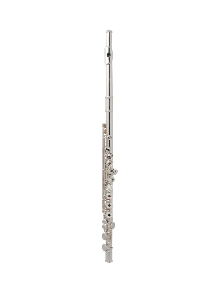 Armstrong 87 Open Hole, Sterling Silver Body, Thin Wall Sterling Silver HJ, C ft Flute