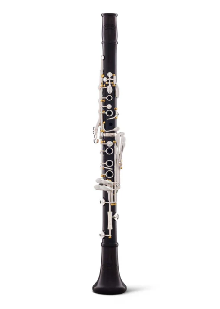 Backun Protege Bb Clarinet Grenadilla w/ Silver Keys and gold posts w Eb lever