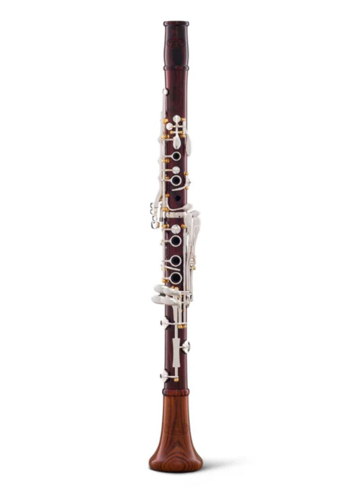 Backun Protege Bb Clarinet Cocobolo w/ Silver Keys and gold posts w Eb lever