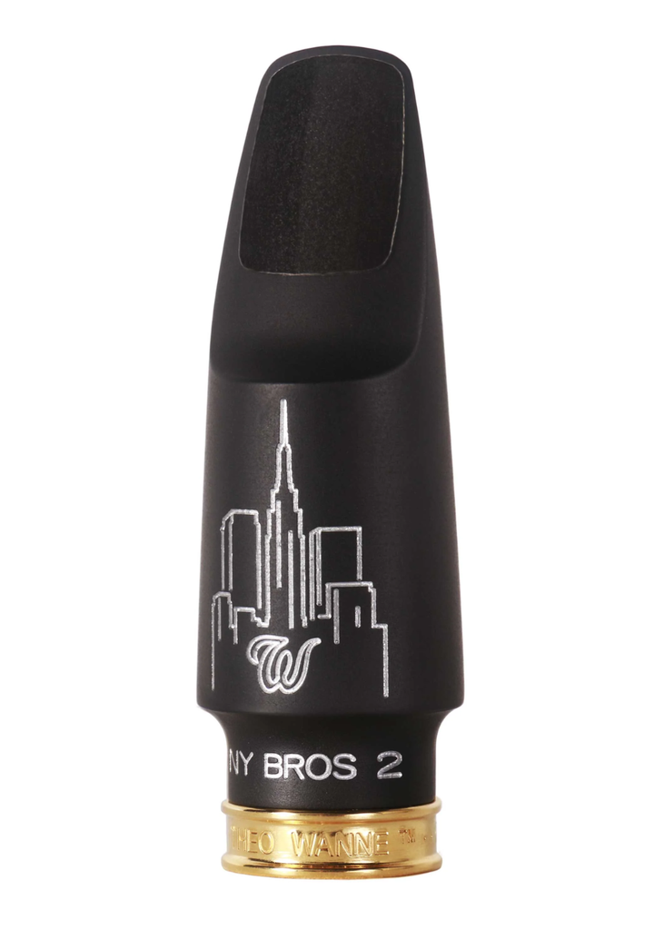 Theo Wanne NY Bros 2 Hard Rubber Alto Sax Mouthpiece
