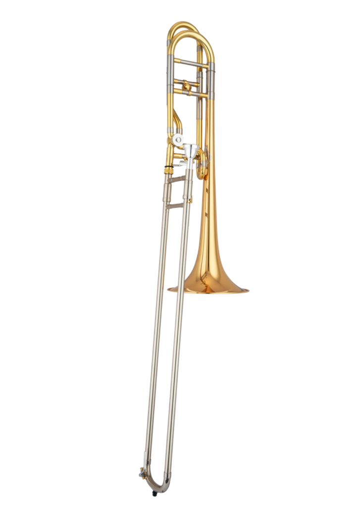 Jupiter JTB1160FROQ Bb/F Open Wrap Rose-Brass Bell Tenor Trombone 