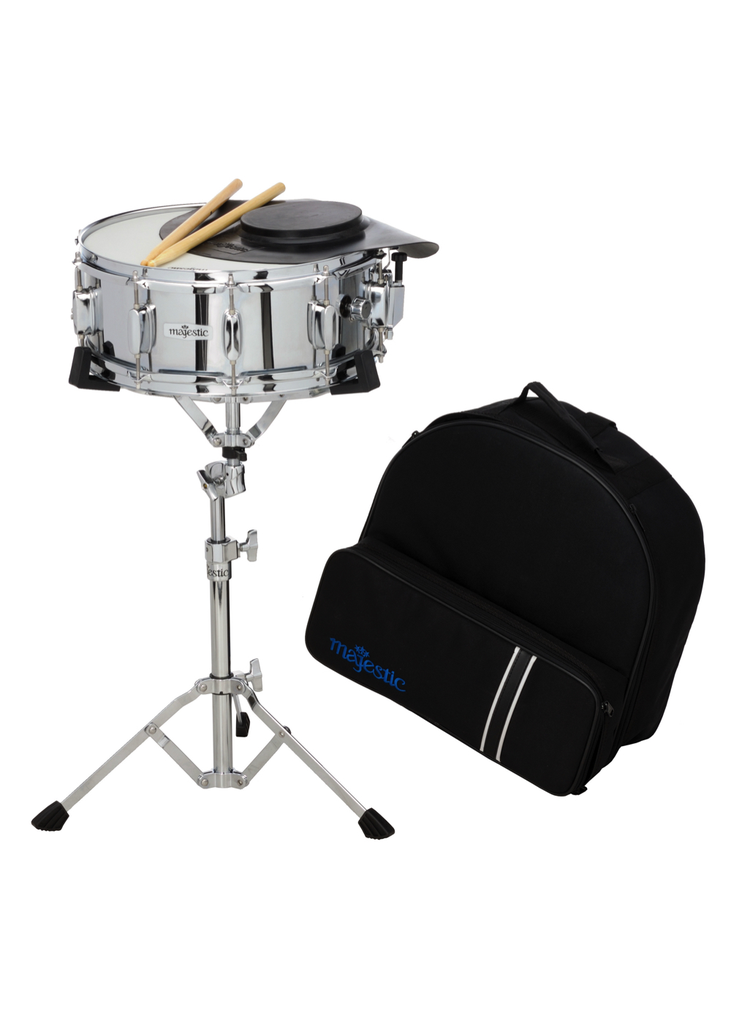 Majestic Snare Drum Percussion Kit with Backpack - MAK14D