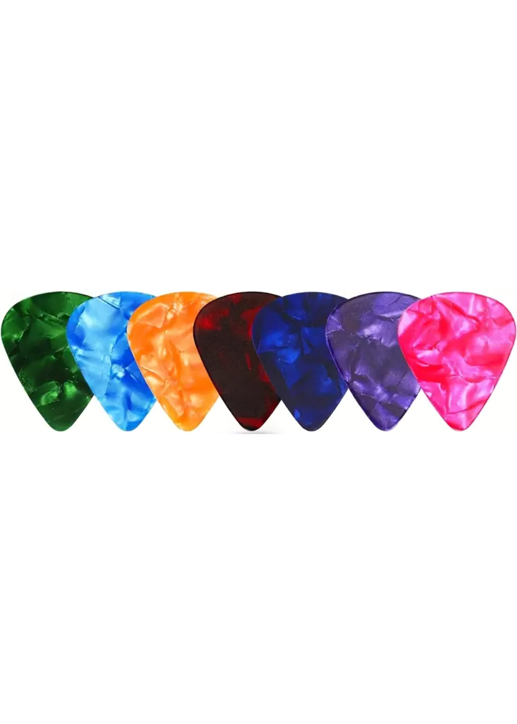 Guitar Picks - 0.71mm - Assorted Colours