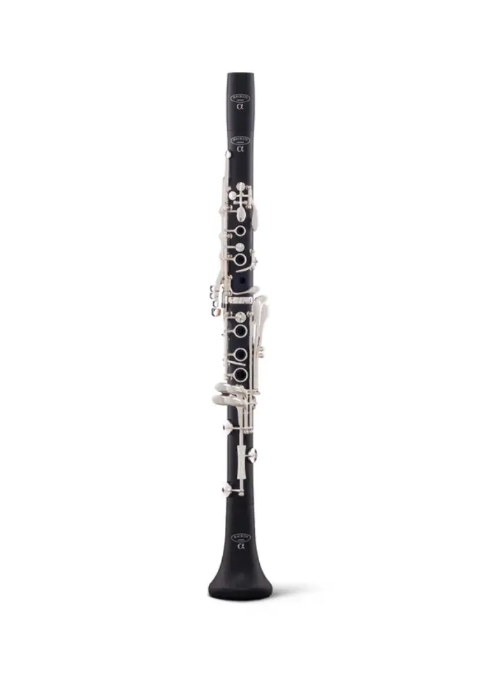 Backun Alpha Bb Clarinet Silver Keywork