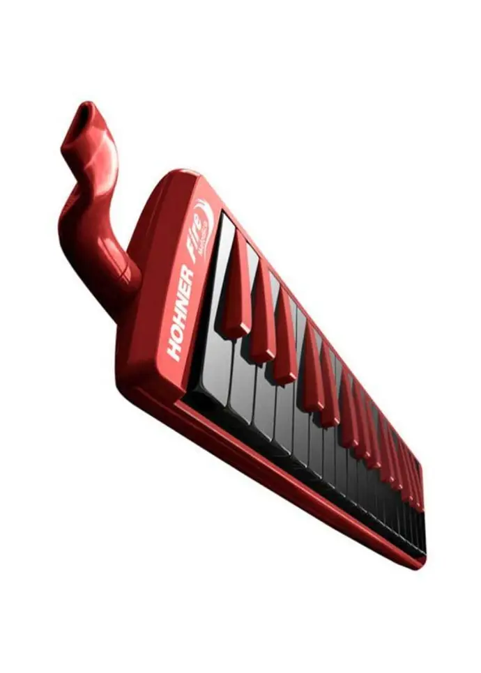 Hohner Fire 32 Note Melodica Red w/ Black Keys