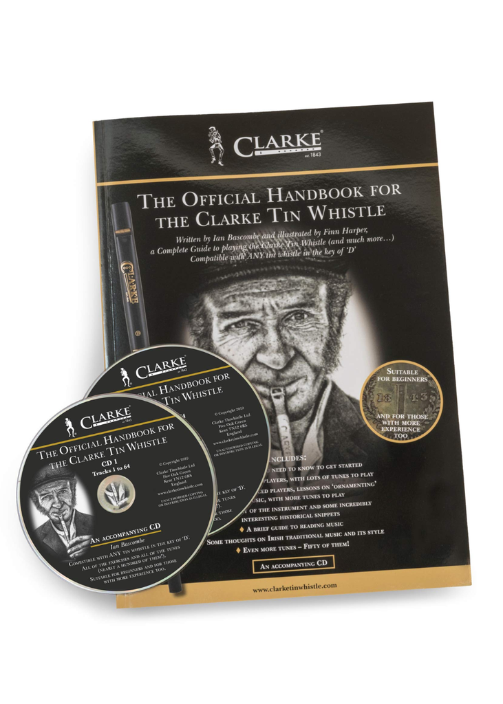 Clarke Official Handbook for the Original Tin Whistle w/CD