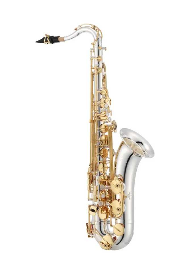 Jupiter JTS1100SG Professional Tenor Saxophone Silver w/ Gold Keywork