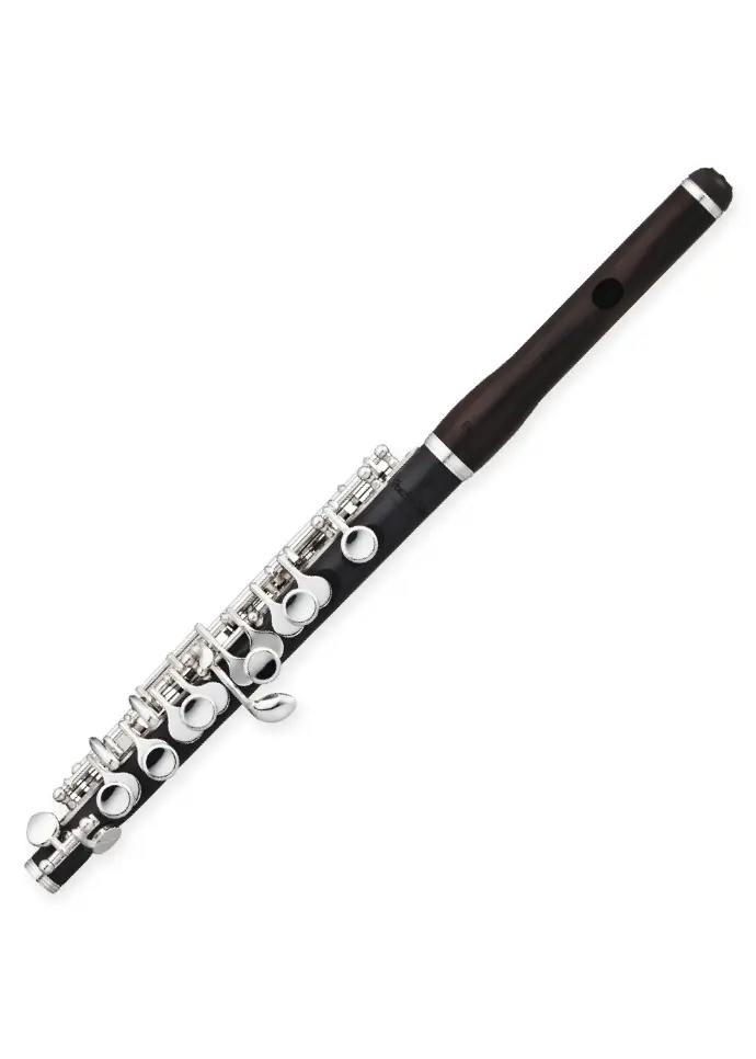 Pearl PFP165E Piccolo, Grenadilla Head Joint and Grenaditte Body