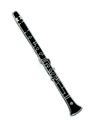 Mini Instrument Pin Clarinet