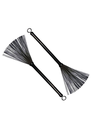 Percussion Plus Retractable Wire Drum Brushes (Pair)