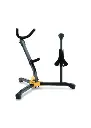 Hercules Alto or Tenor Saxophone Stand with Soprano Peg - DS533B