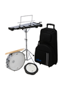 Majestic Snare Drum, Glockenspiel & Practice Pad Percussion Kit with Backpack - MAK1432DP