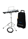 Majestic Glockenspiel & Practice Pad Percussion Kit with Roll Cart - MAK32PC