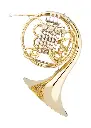 Eastman EFH885U Double French Horn Unlacquered Raw Brass