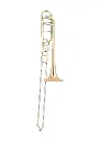 Eastman ETB426G Bb/F Tenor Trombone Gold Brass Bell