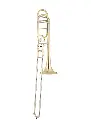 Eastman ETB426 Bb/F Tenor Trombone Yellow Brass Bell