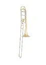 Eastman ETB428MG Bb/F Tenor Trombone Gold Brass Bell