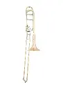 Eastman ETB829 Bb/F Professional Trombone Axial Flow Valve .547 Bore