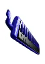 Hohner Ocean 32 Note Melodica Blue w/ Black Keys