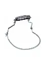 Hohner 10-Hole Diatonic Harmonica Holder with Plastic Coated Metal Neck Brace
