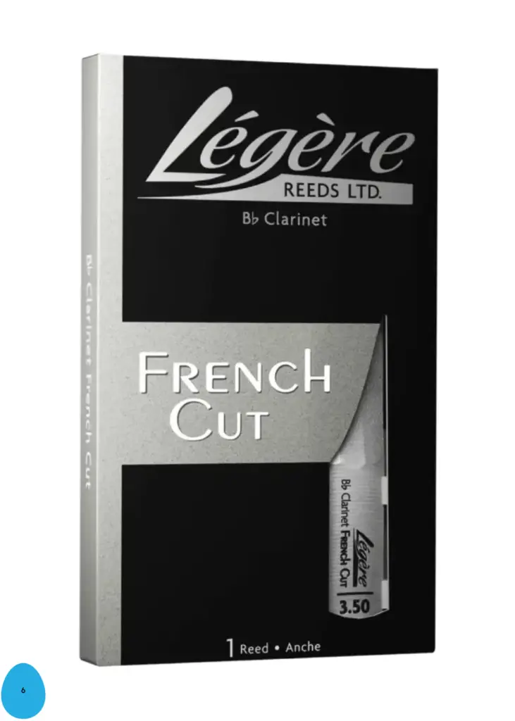Legere French Cut Bb Clarinet Reed.webp
