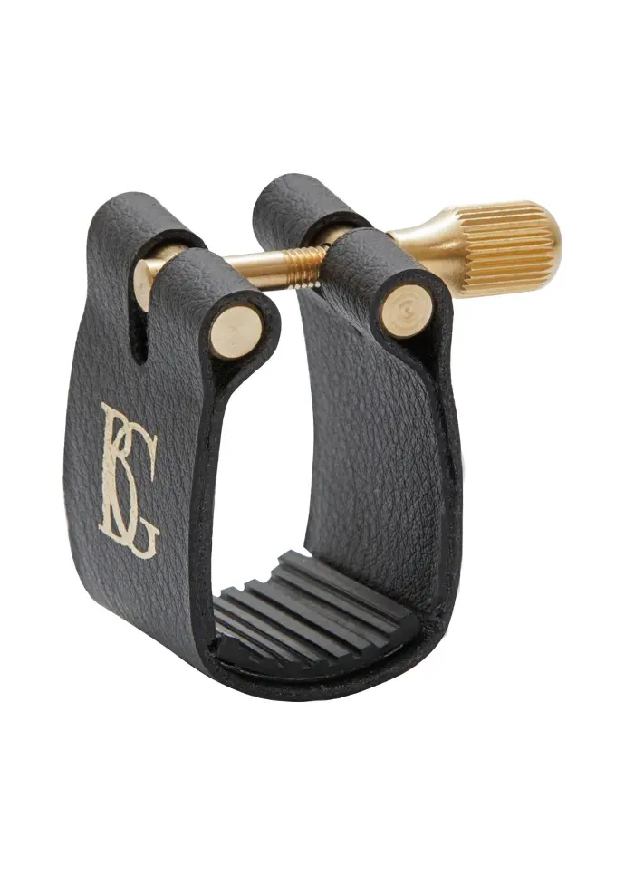 BG Standard Alto Sax Ligature and Cap - Rubber Support