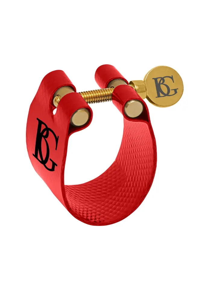 BG Flex Ligature & Cap Alto Saxophone - Red