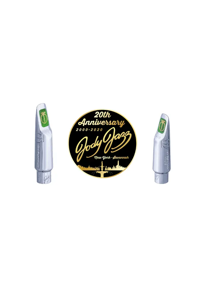 JodyJazz 20th Anniversary DV Platinum Limited Edition Tenor Saxophone Mouthpiece 7* Comes with certificate of authenticity