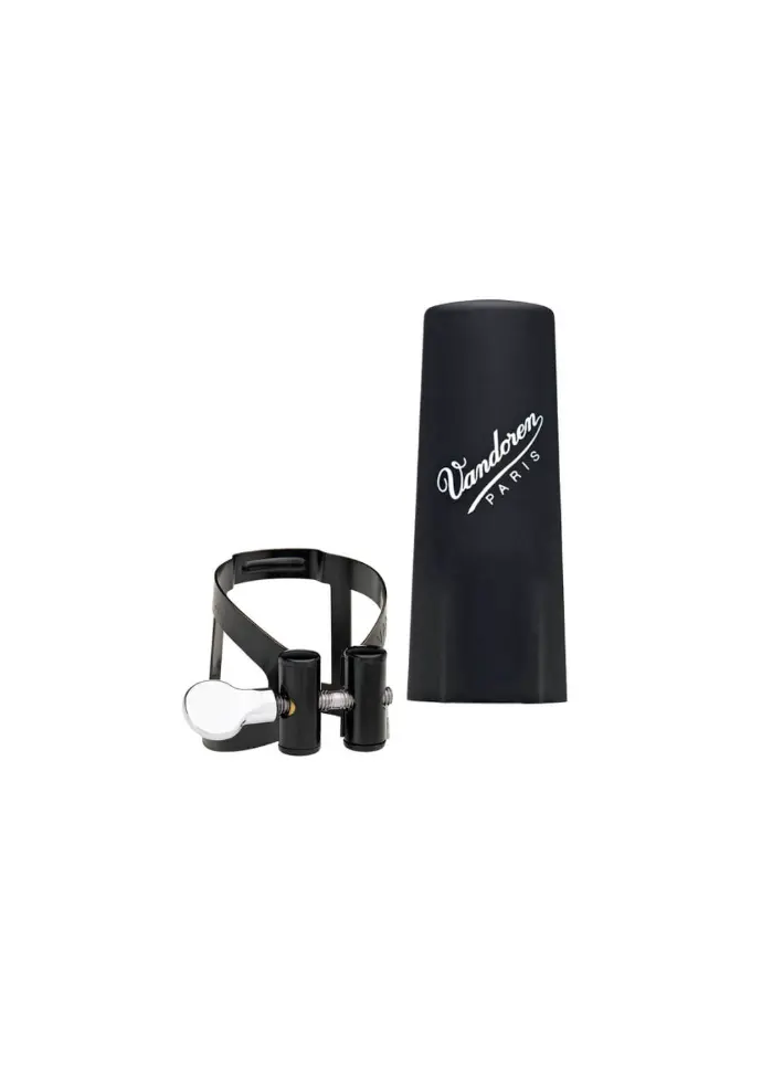 Vandoren M|O Bb Clarinet Ligature With Plastic Cap - Black
