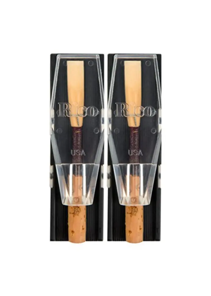 D'Addario Oboe Reed Guard Black Holds 2