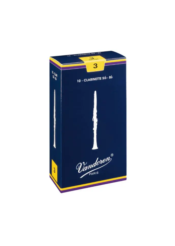 Vandoren Traditional Bb Clarinet Reeds