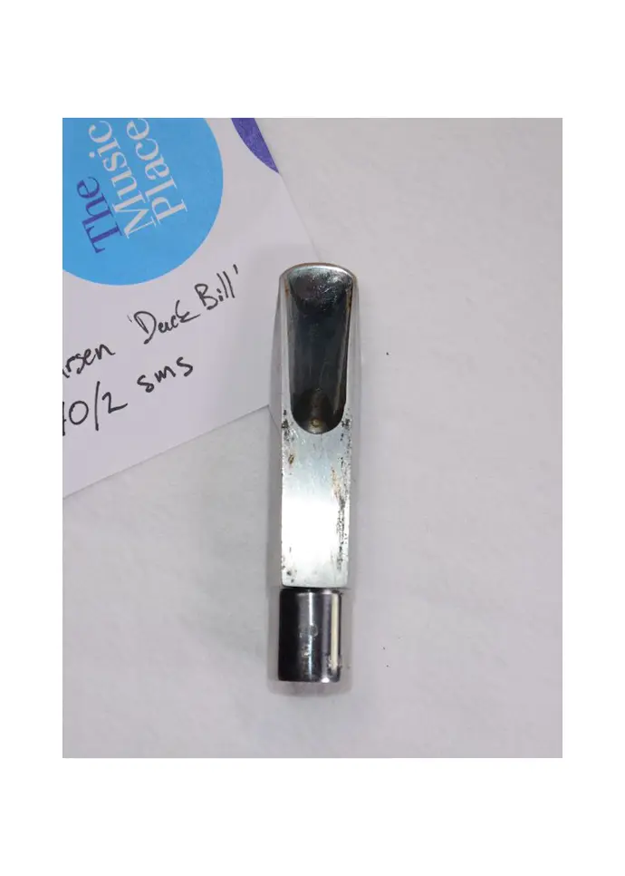 Vintage Berg Larsen 'Duck Bill' 70 / 2 / SMS Metal Alto Saxophone Mouthpiece