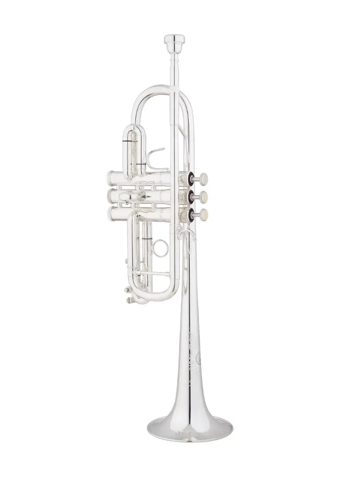 Eastman ETR534G C Trumpet Gold Brass Bell
