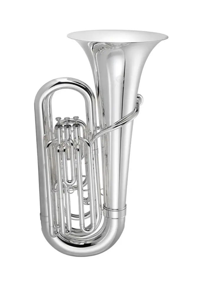 Jupiter JTU705S Silver plate Bb 3/4 3 valve tuba