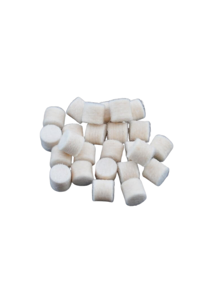 Bumper Felt White 11.1 X 6.3