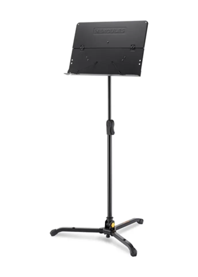 Hercules Music Stand with Solid Desk and Tilting Base - BS301B