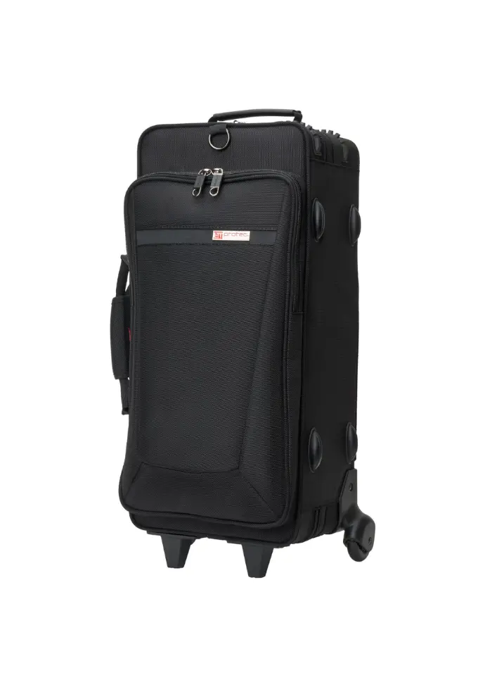 Protec iPac - Double Trumpet Case - With Wheels - IP301DWL