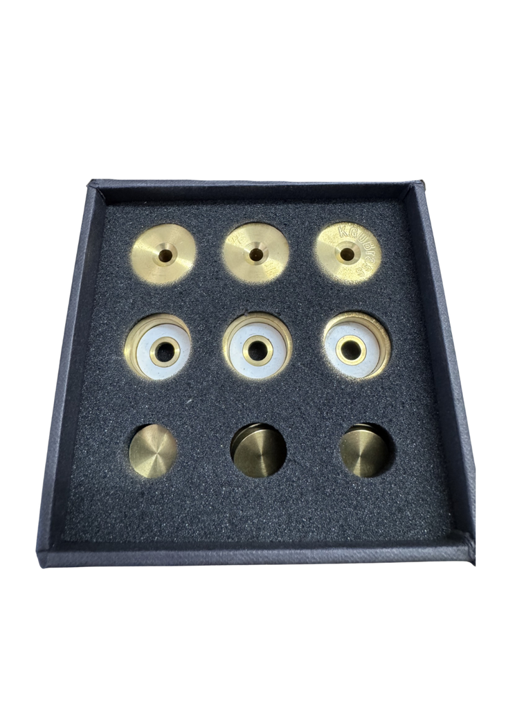 KGU Brass Bach Trumpet Trim Kit with solid touches