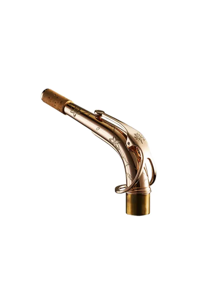 Forestone Gold-plated Alto Saxophone Neck