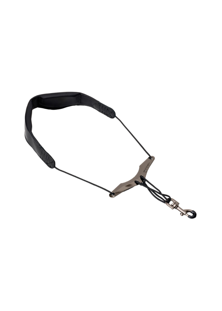 Protec Leather Neck Strap with Less-stress Comfort Bar