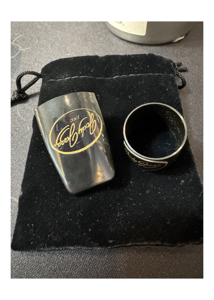 JodyJazz The Ring #1 Soprano Blackened Brass