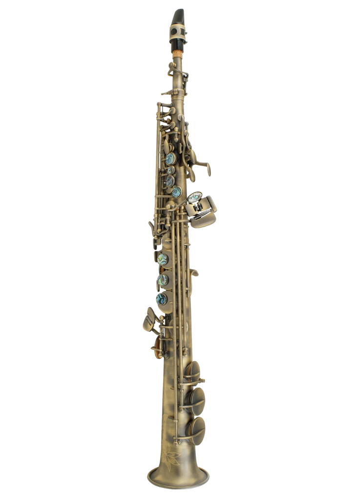 P. Mauriat System 76 Soprano Saxophone Dark Vintage - 2 Necks