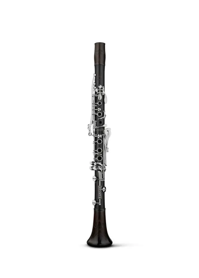 Backun Q Series A Clarinet Grenadilla W/ Silver Keys and Silver Posts w Eb lever