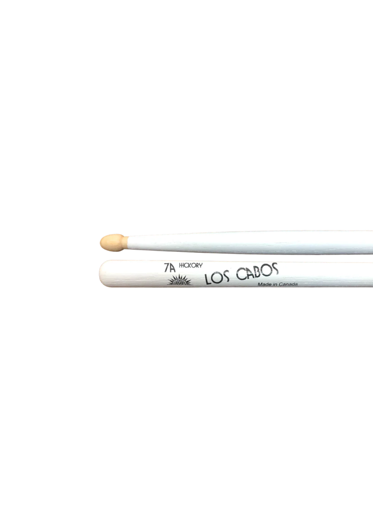 Los Cabos White Hickory 'White Dip' 7A Drumsticks