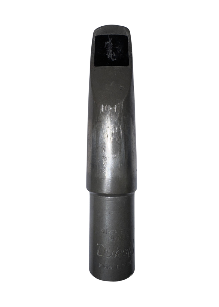 Vintage Dukoff 'Super Power Chamber' Metal Tenor Saxophone Mouthpiece D7
